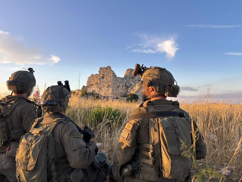 IDF takes operational control of the Beaufort Ridge in Lebanon